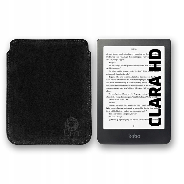 ETUI SKÓRZANE LEO MASTER NA CZYTNIK EBOOK do KOBO CLARA HD 160x115