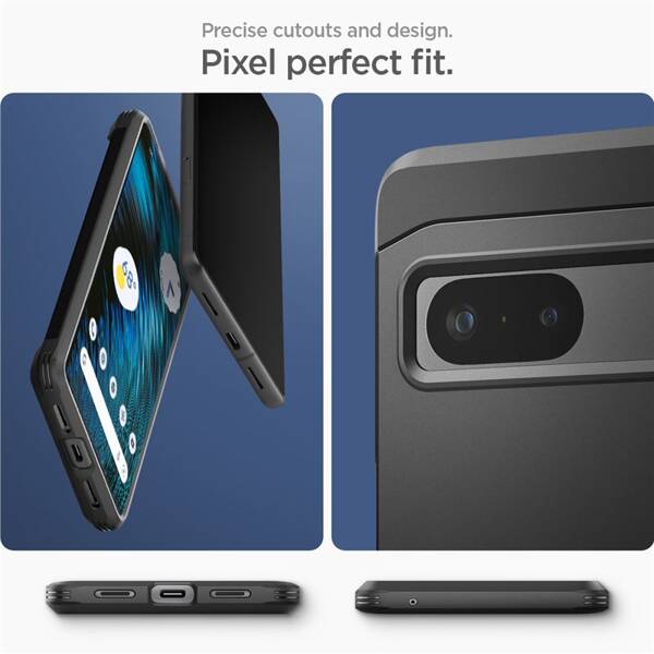 ETUI SPIGEN DO GOOGLE PIXEL 7 TOUGH ARMOR BLACK