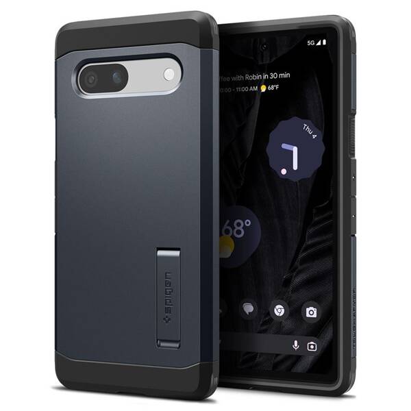 ETUI SPIGEN DO GOOGLE PIXEL 7A TOUGH ARMOR METAL SLATE