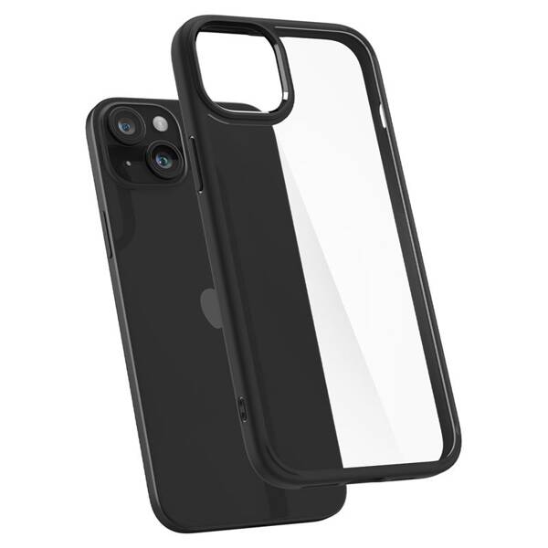 ETUI SPIGEN DO IPHONE 15 PLUS CRYSTAL HYBRID MATTE BLACK