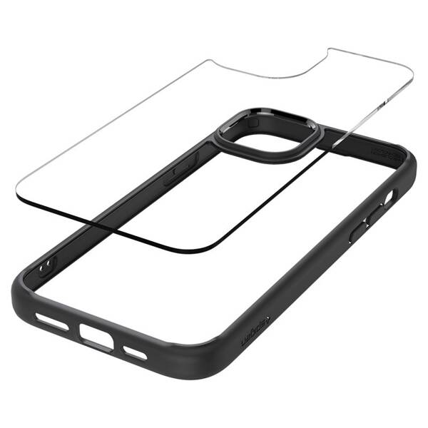 ETUI SPIGEN DO IPHONE 15 PLUS CRYSTAL HYBRID MATTE BLACK