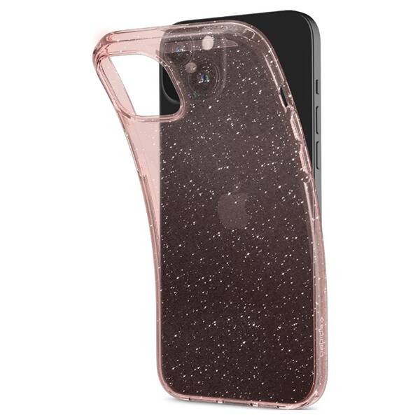 ETUI SPIGEN DO IPHONE 15 PLUS LIQUID CRYSTAL GLITTER ROSE QUARTZ