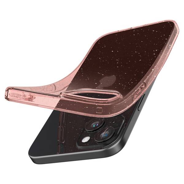 ETUI SPIGEN DO IPHONE 15 PLUS LIQUID CRYSTAL GLITTER ROSE QUARTZ