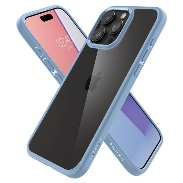 ETUI SPIGEN DO IPHONE 15 PRO MAX CRYSTAL HYBRID BLUE