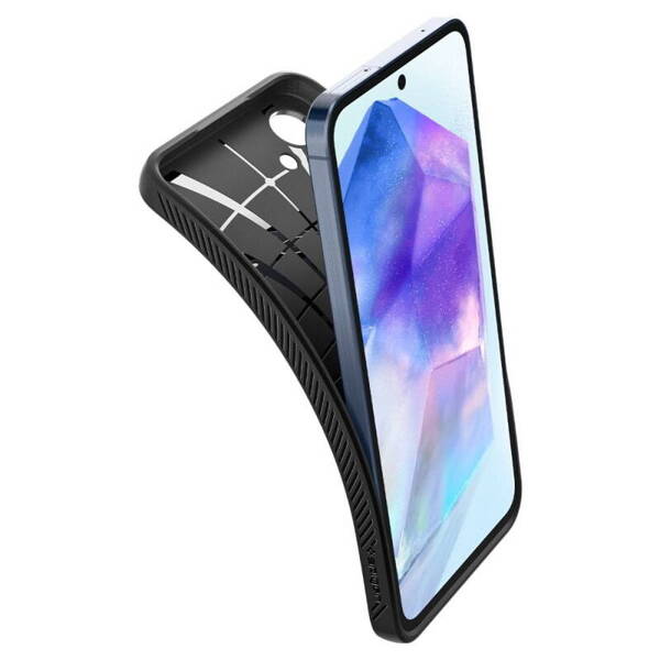 ETUI SPIGEN LIQUID AIR DO SAMSUNG GALAXY A55 5G BLACK