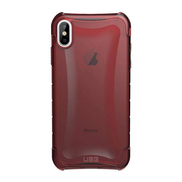 ETUI UAG PLYO IPHONE XS MAX - RED TRANSPARENT