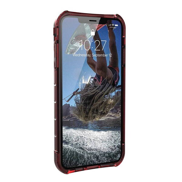 ETUI UAG PLYO IPHONE XS MAX - RED TRANSPARENT