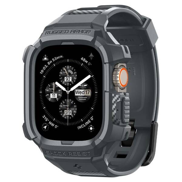 ETUI Z PASKIEM do APPLE WATCH ULTRA 2 1 49mm SPIGEN RUGGED ARMOR PRO