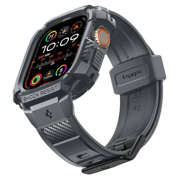 ETUI Z PASKIEM do APPLE WATCH ULTRA 2 1 49mm SPIGEN RUGGED ARMOR PRO