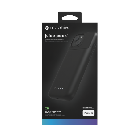 ETUI Z POWERBANKIEM MOPHIE JUICE PACK DO IPHONE 15 2400 MAH