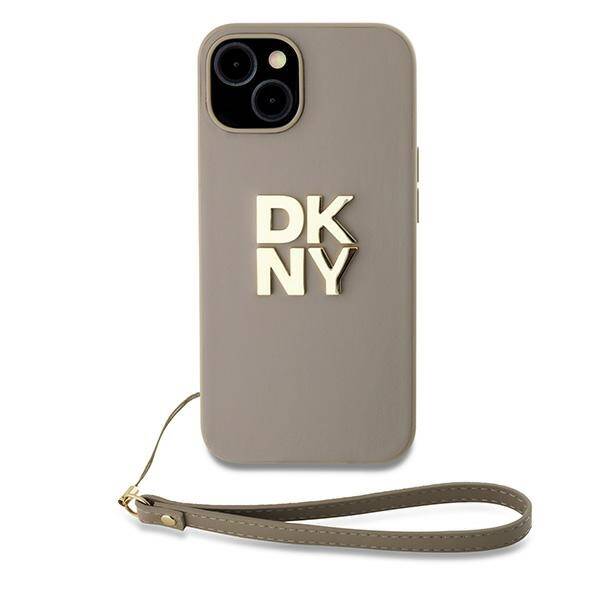 ETUI do IPHONE 13 / 14 / 15 HARDCASE DKNY ZE SMYCZĄ