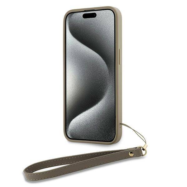 ETUI do IPHONE 13 / 14 / 15 HARDCASE DKNY ZE SMYCZĄ