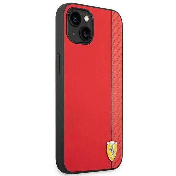 ETUI do IPHONE 14 PLUS / 15 PLUS FERRARI CARBON