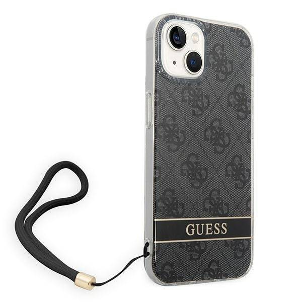 ETUI do IPHONE 14 PLUS / 15 PLUS GUESS CARBON 