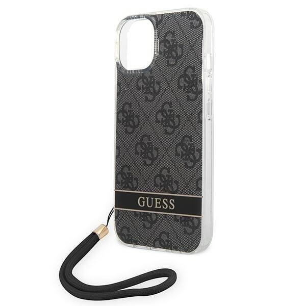 ETUI do IPHONE 14 PLUS / 15 PLUS GUESS CARBON 