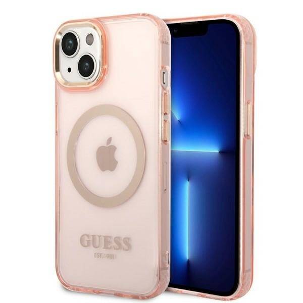 ETUI do IPHONE 14 PLUS / 15 PLUS GUESS MAGSAFE