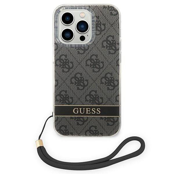 ETUI do IPHONE 14 PRO MAX GUESS CARBON 