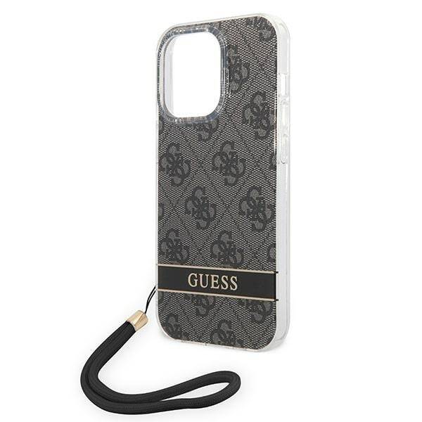 ETUI do IPHONE 14 PRO MAX GUESS CARBON 