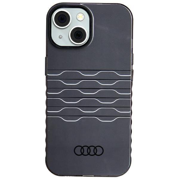 ETUI do IPHONE 15 / 14 / 13 6.1" AUDI IML MAGSAFE CZARNE