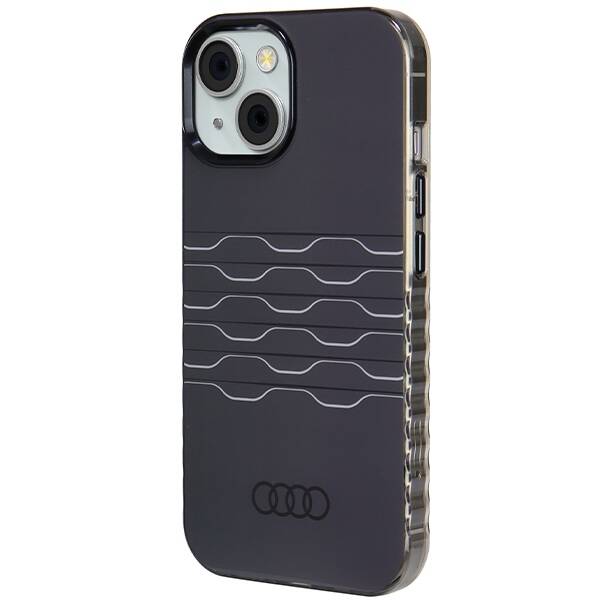 ETUI do IPHONE 15 / 14 / 13 6.1" AUDI IML MAGSAFE CZARNE