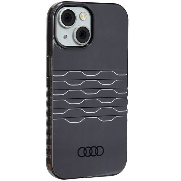 ETUI do IPHONE 15 / 14 / 13 6.1" AUDI IML MAGSAFE CZARNE