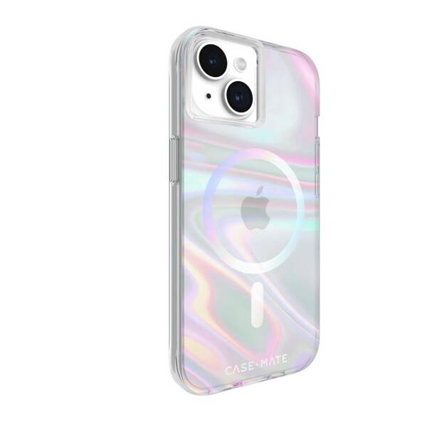 ETUI do IPHONE 15 MATE SOAP BUBBLE MAGSAFE