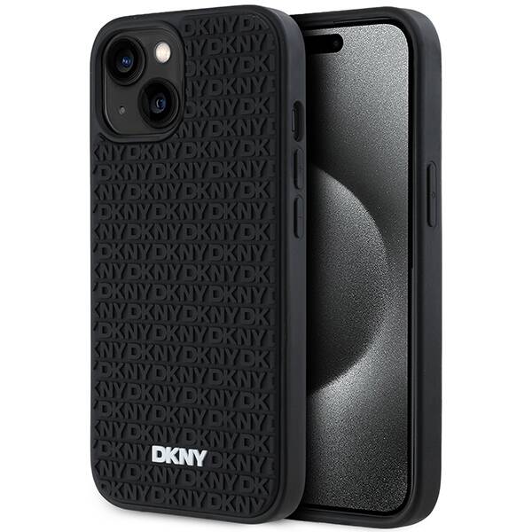 ETUI do IPHONE 15 PLUS HARDCASE DKNY RUBBER