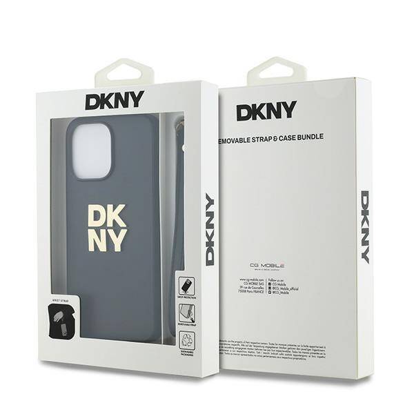 ETUI do IPHONE 15 PRO HARDCASE DKNY ZE SMYCZĄ