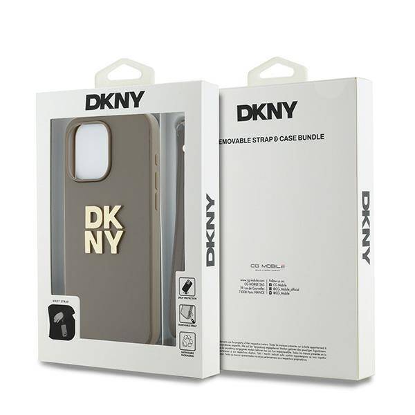 ETUI do IPHONE 15 PRO HARDCASE DKNY ZE SMYCZĄ