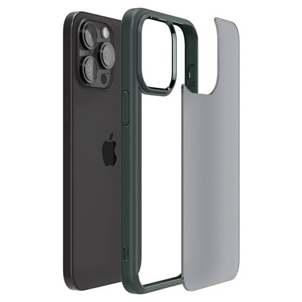 ETUI do IPHONE 15 PRO MAX SPIGEN CRYSTAL HYBRID