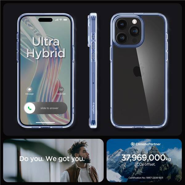 ETUI do IPHONE 15 PRO SPIGEN ULTRA HYBRID