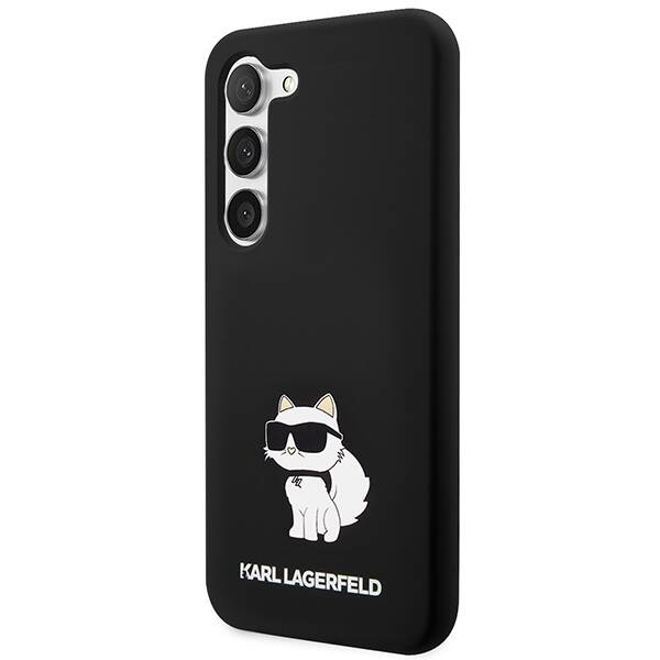 ETUI do SAMSUNG S24 KARL LAGERFELD SILICONE CHOUPETTE CZARNE