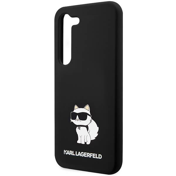 ETUI do SAMSUNG S24 KARL LAGERFELD SILICONE CHOUPETTE CZARNE