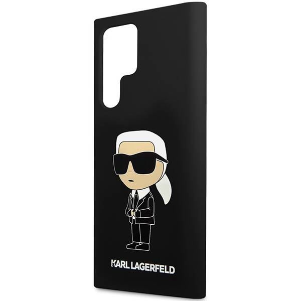 ETUI do SAMSUNG S24 ULTRA KARL LAGERFELD SILICONE IKONIK CZARNE