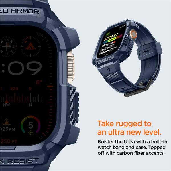 ETUI z PASKIEM do APPLE WATCH ULTRA 49mm SPIGEN RUGGED ARMOR