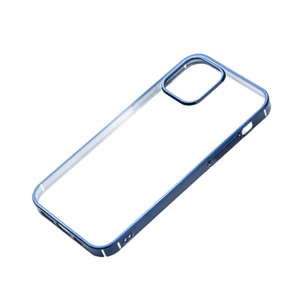 Electroplate Soft Case | Etui do Galaxy S10 - CLEAR/BLUE