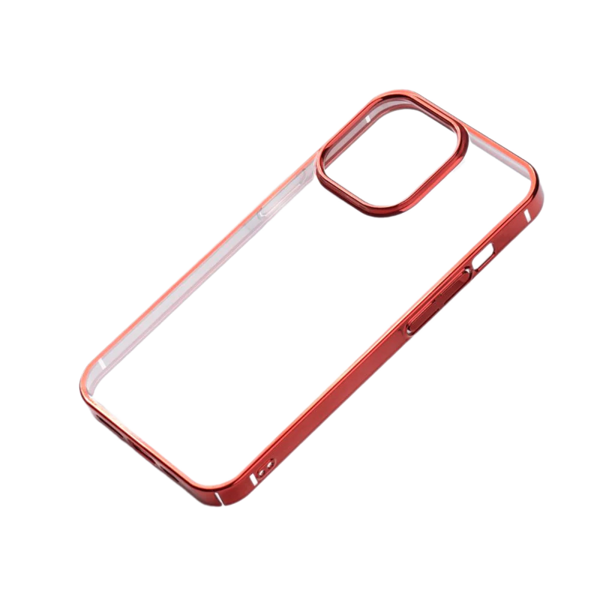 Electroplate Soft Case | Etui do iPhone 12/12 Pro - RED