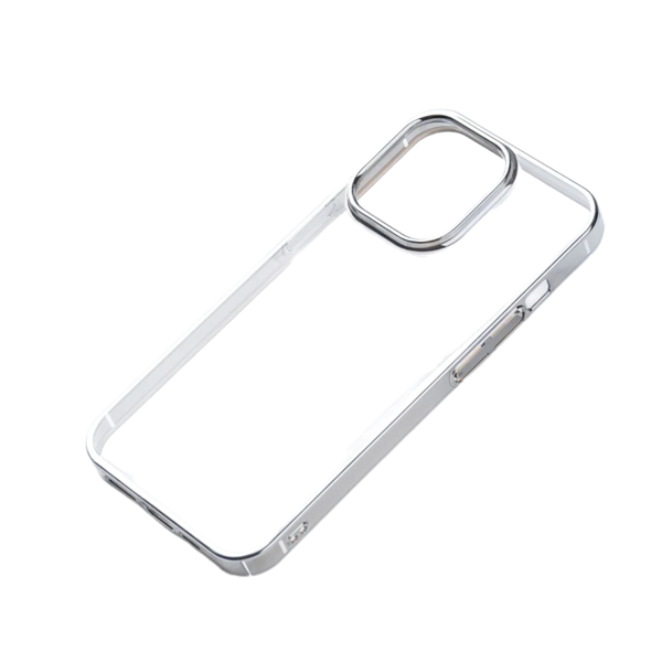 Electroplate Soft Case | Etui do iPhone 12/12 Pro - SILVER