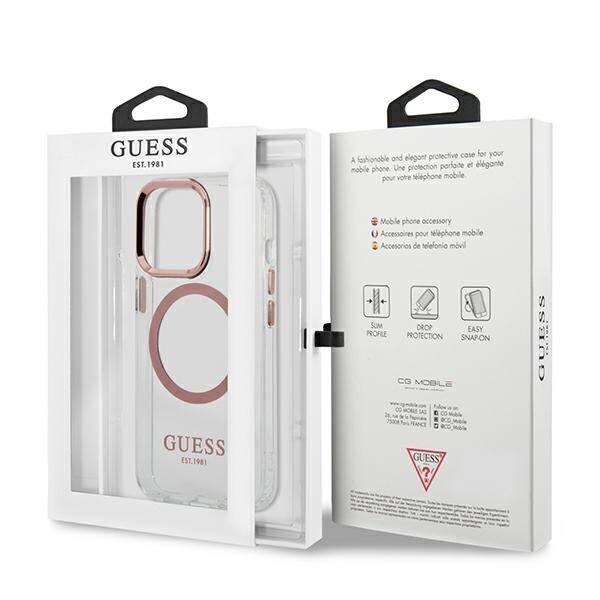 Etui Guess z MagSafe do iPhone 13 Pro / 13 6,1" 