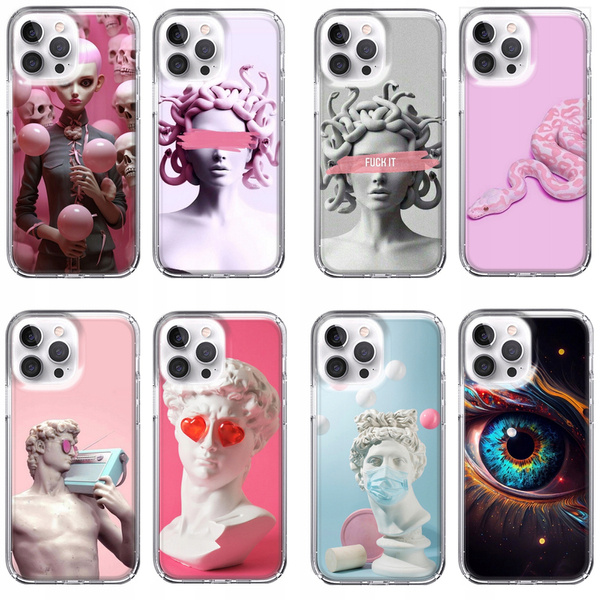 Etui LEO artystyczne różne wzory do iPhone 12 Pro