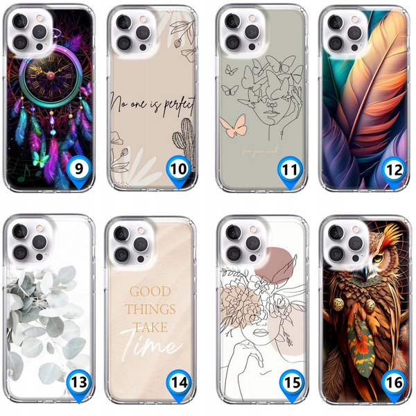 Etui LEO boho różne wzory do iPhone 14 Pro