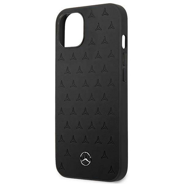 Etui Mercedes Leather Stars Pattern do iPhone 13 Mini 