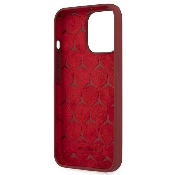 Etui Mercedes Silicone Line do iPhone 13 Pro Max 6,7" 