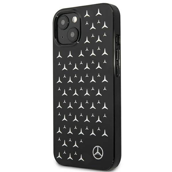 Etui Mercedes Silver Stars Pattern do iPhone 13 Mini 