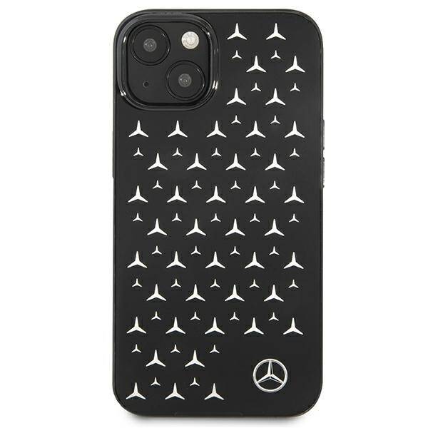 Etui Mercedes Silver Stars Pattern do iPhone 13 Mini 