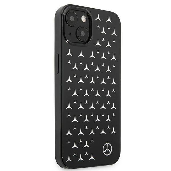 Etui Mercedes Silver Stars Pattern do iPhone 13 Mini 