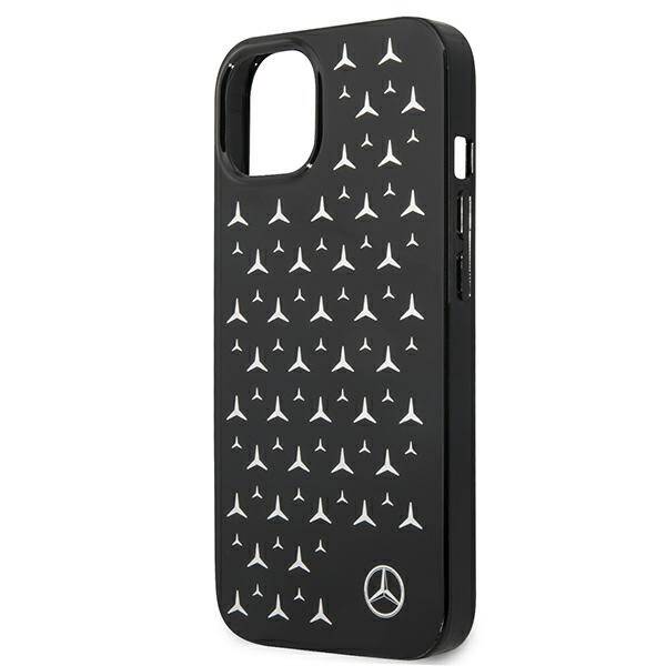 Etui Mercedes Silver Stars Pattern do iPhone 13 Mini 