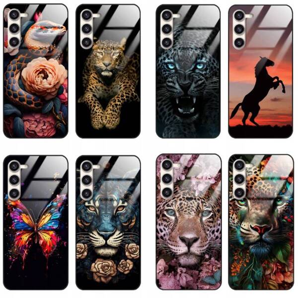 Etui akrylowe LEO animals różne wzory do Galaxy A13 5G