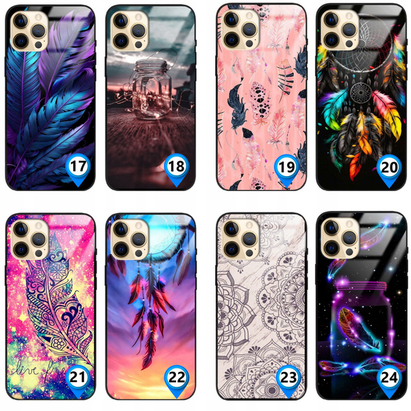 Etui akrylowe LEO boho różne wzory do iPhone 13 Pro