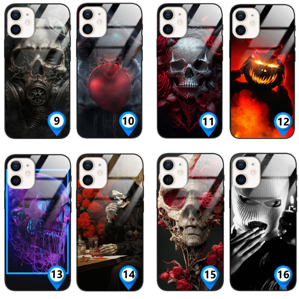 Etui akrylowe LEO horror mroczne różne wzory do iPhone 11